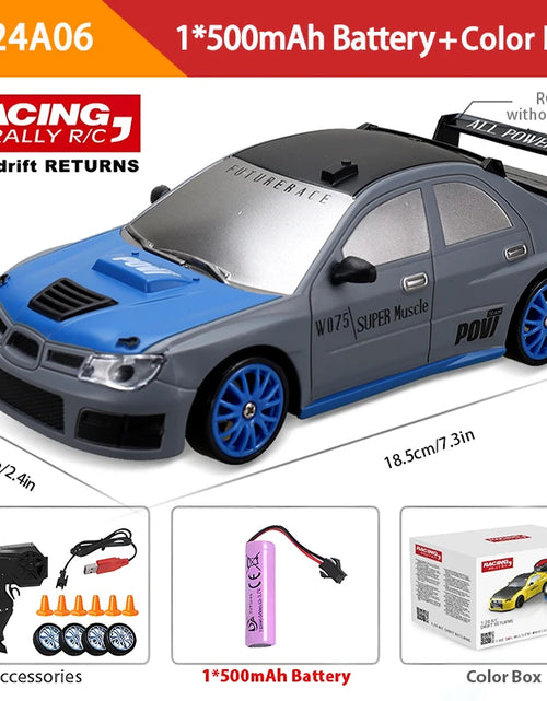 Load image into Gallery viewer, 2.4G High Speed Drift Rc Car 4WD Toy Remote Control AE86 Model GTR Vehicle Car RC Racing Cars Toy for Children Christmas Gifts
