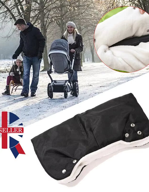 Load image into Gallery viewer, Winter Pram Warmer Gloves Pushchair Hand Muff Waterproof Stroller Accessories UK
