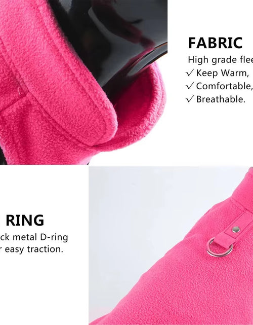 Load image into Gallery viewer, Pet Dog Warm Coat Fleece Jacket Jumper Sweater Winter Clothes Puppy Vest Outfits
