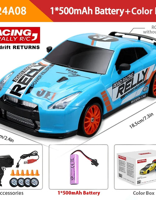 Load image into Gallery viewer, 2.4G High Speed Drift Rc Car 4WD Toy Remote Control AE86 Model GTR Vehicle Car RC Racing Cars Toy for Children Christmas Gifts
